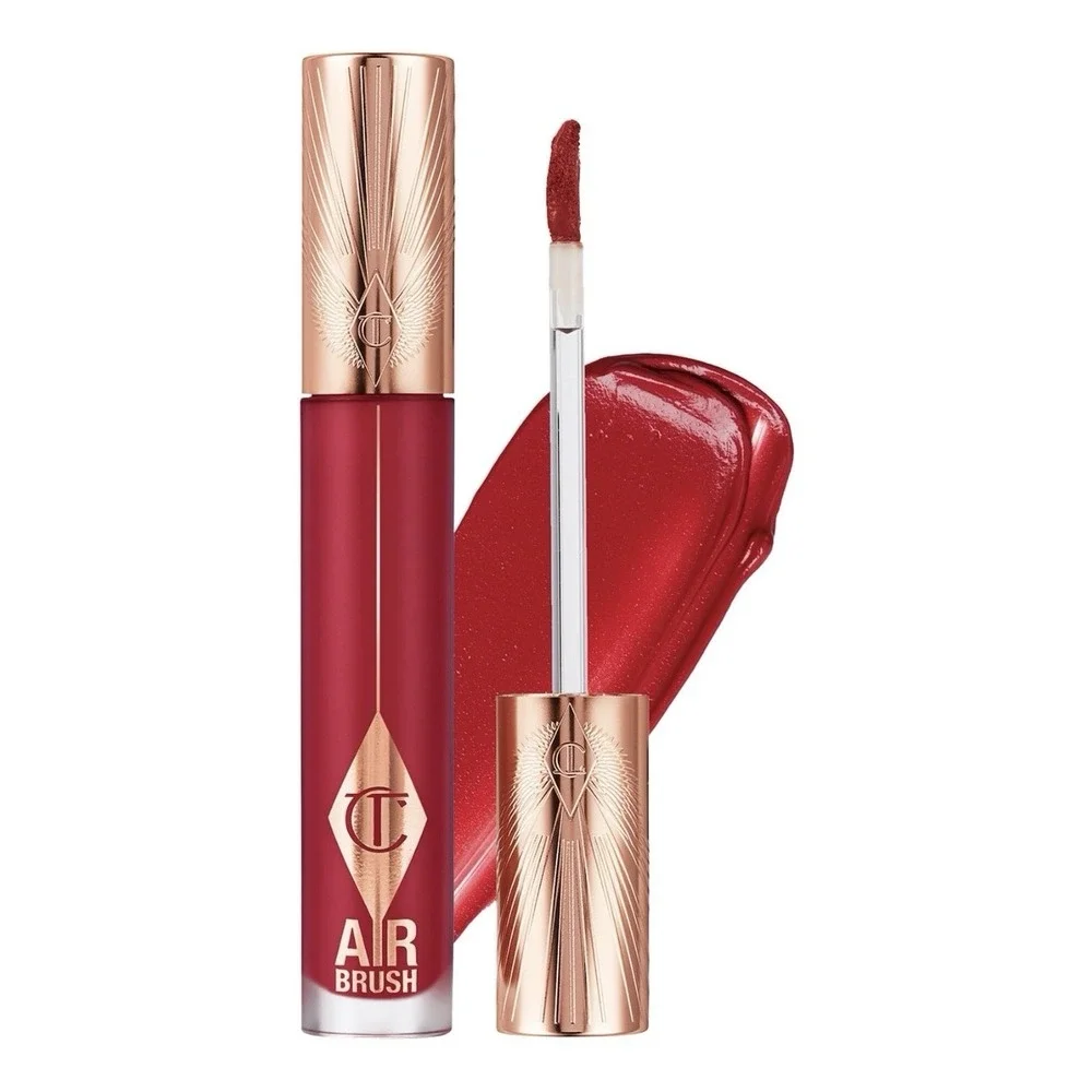 Charlotte Tilbury Ruby Blur Airbrush Flawless Lip Blur Matte Liquid Lipstick New